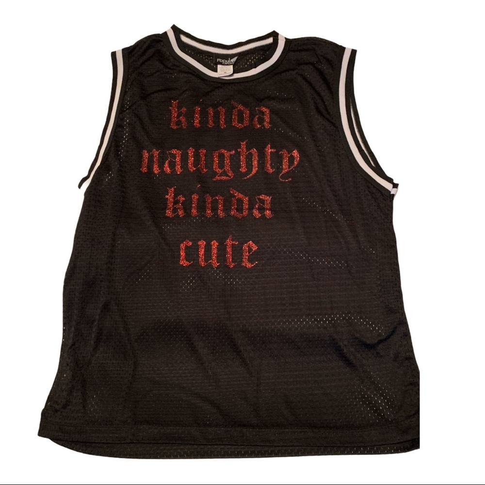 Sleeveless Jersey Blouse